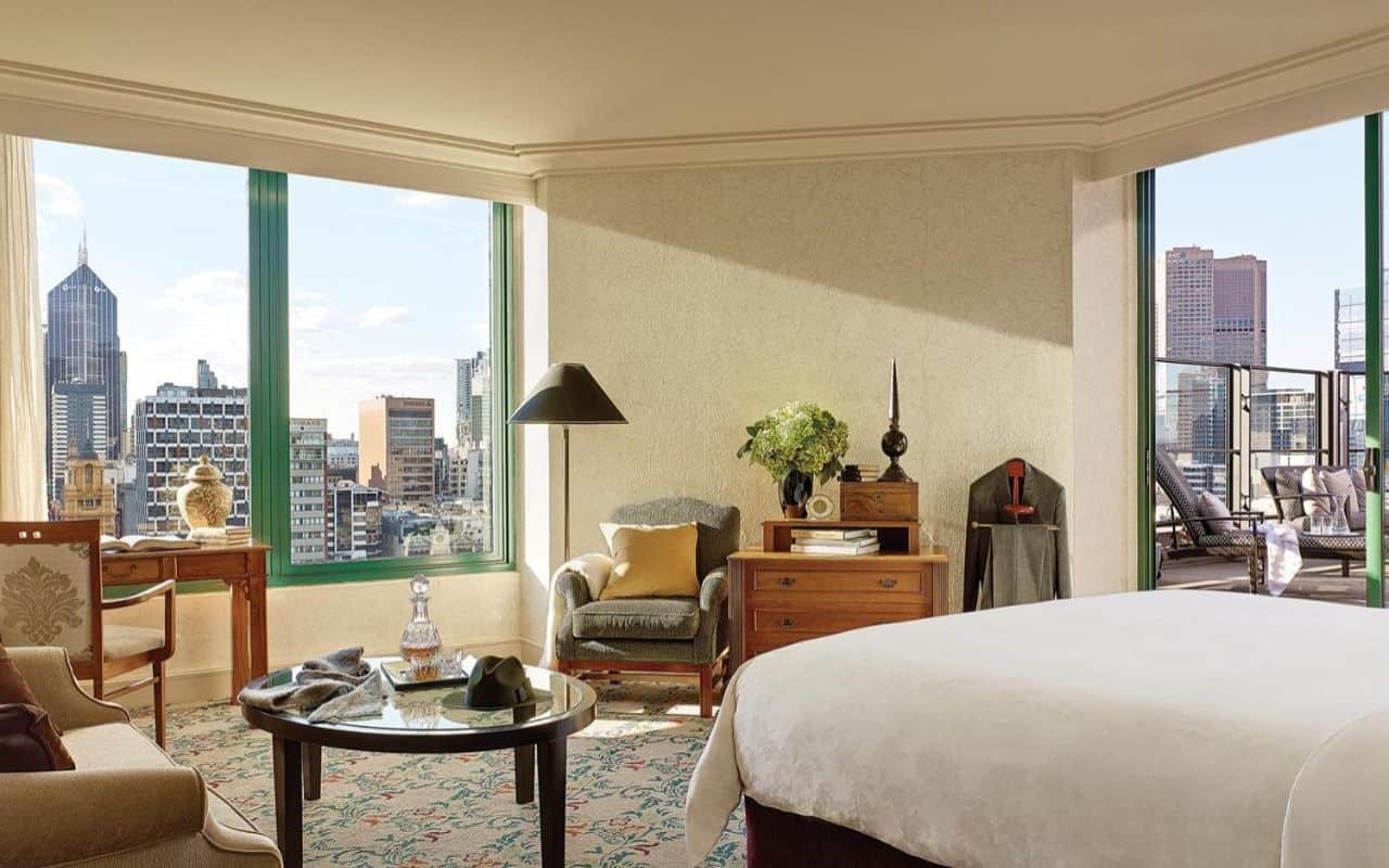 Top 10 Luxury Hotels in Sydney and Melbourne for a Memorable Date with a Male Escort 56 The Langham Melbourne Bedroom
